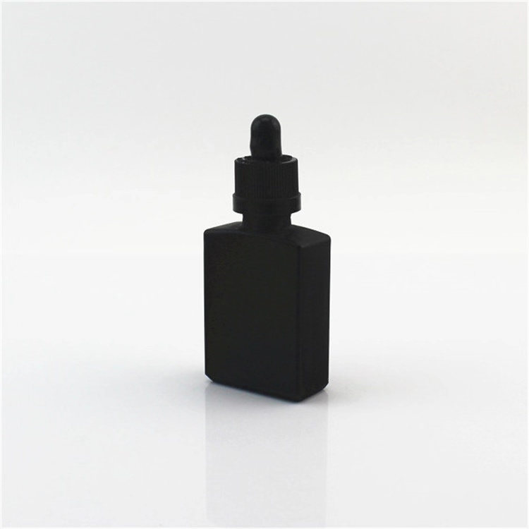 50ml Gel Head Drip Tube Type Square Oil Bottle Glass Bottle Perfume Bottle
