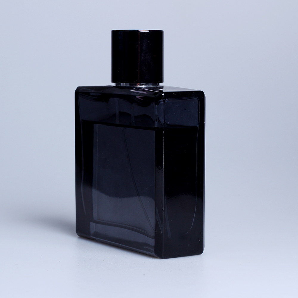 50ml High quality black glass spray mini empty perfume bottle for man