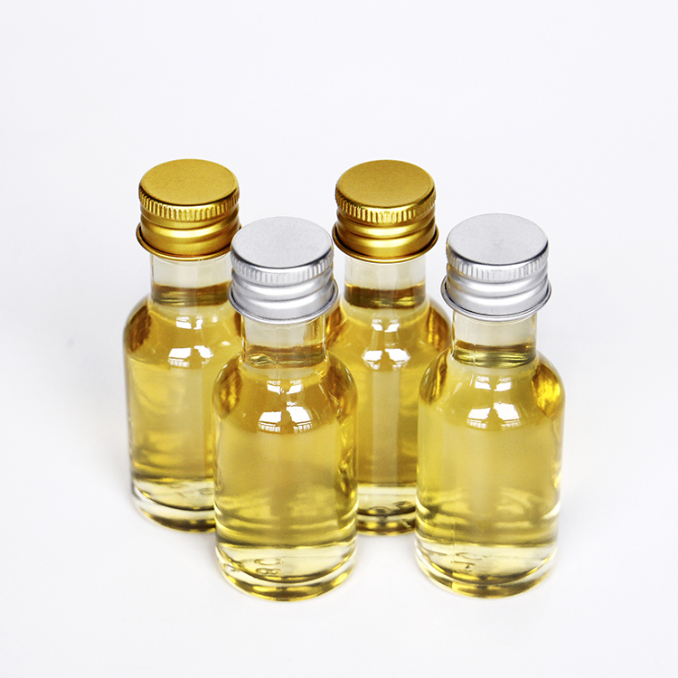 50ml Mini Small Sample Alcohol Juice Drinks Glass Wine Liquor Bottle With Screw Lid