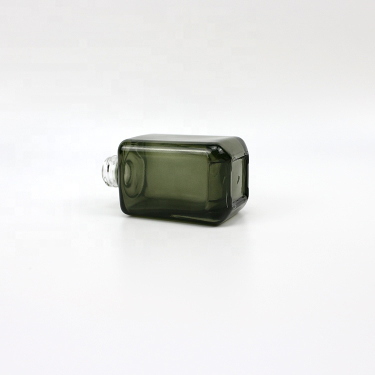 50ml NEW Desgin green square glass dropper serum bottle cosmetic bottle for skin care packaging