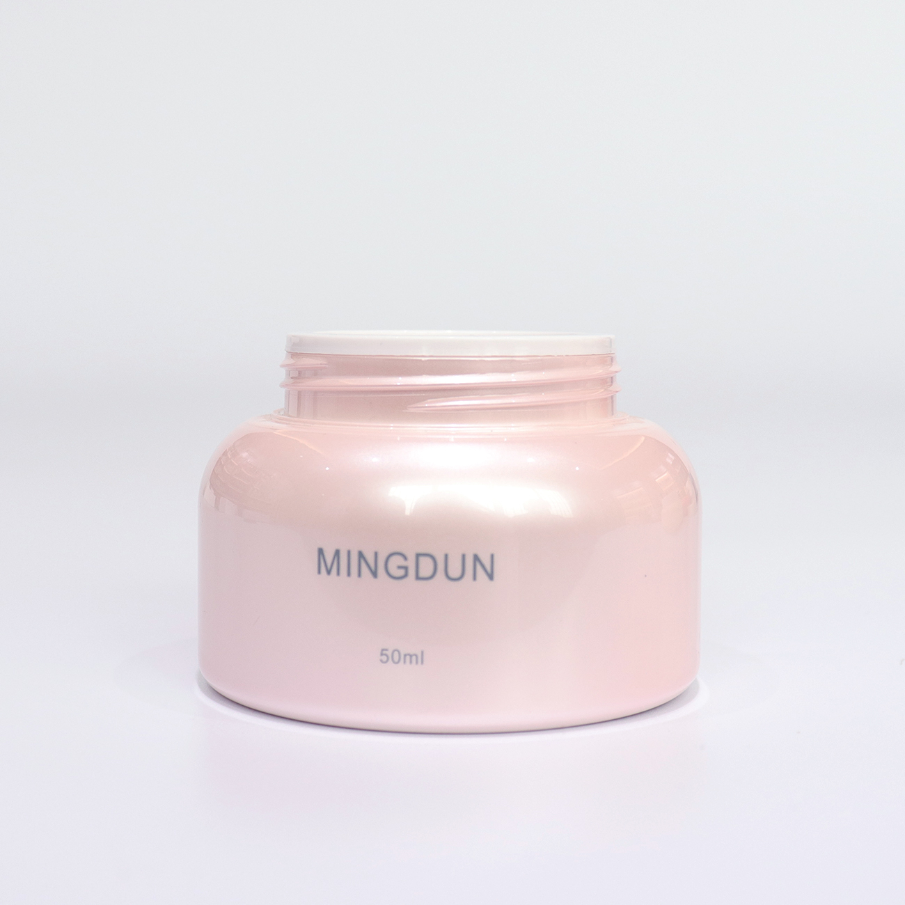 50ml PETG Eco Friendly Plastic Cream Jar High Quality Skin Care Packaging Manufacture Luxury Plastic Cosmetic Jar With Lidr