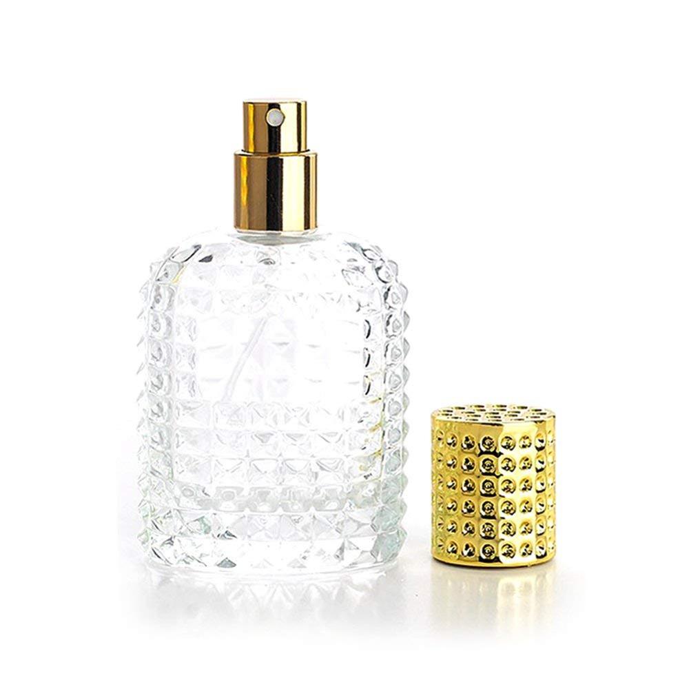 50ml Refillable Clear Glass Luxury Spray Perfume Bottle Empty Atomizer Bottle