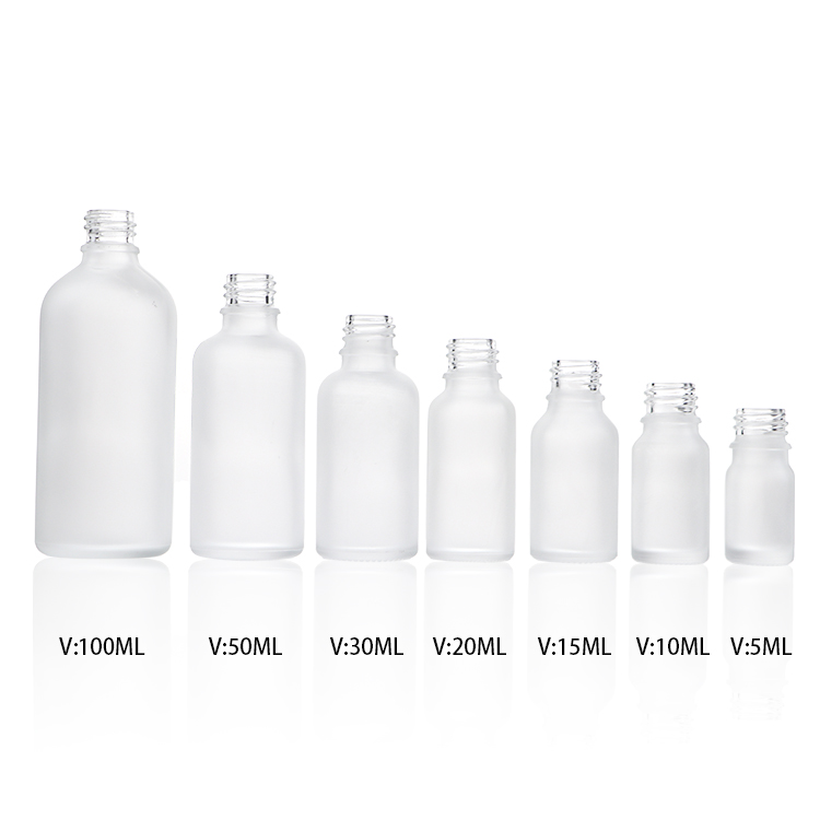 50ml Silver Spray Bottles Frosted Fine Mist Bottle Essential Oil Container For Cosmetic Oil