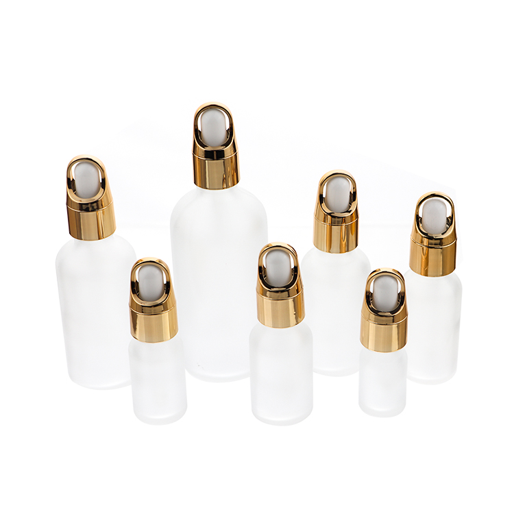 50ml Silver Spray Bottles Frosted Fine Mist Bottle Essential Oil Container For Cosmetic Oil