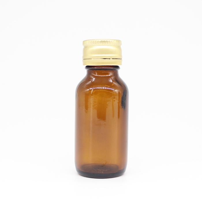 50ml Soda-Lime Liquid Medicine Glass Vial With Child Proof And Tamper Proof Caps