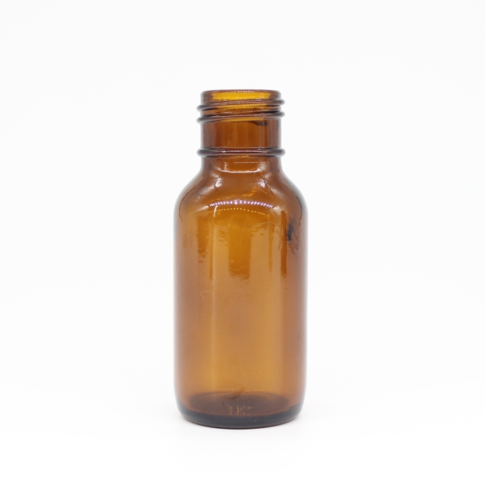 50ml Soda-Lime Liquid Medicine Glass Vial With Child Proof And Tamper Proof Caps