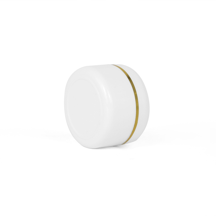 50ml White PP Plastic Jar For Cosmetic Cream