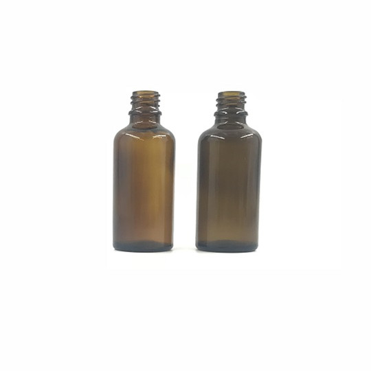 50ml amber essential oil glass bottle with tamper proof cap