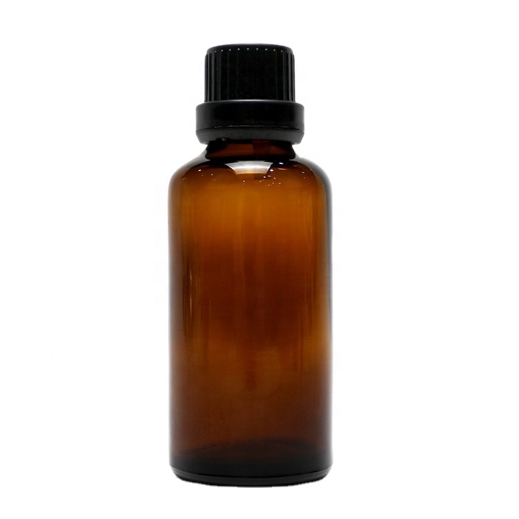 50ml amber glass bottle with black plastic screw cap glass bottles skin care packaging cosmetics containers and packaging