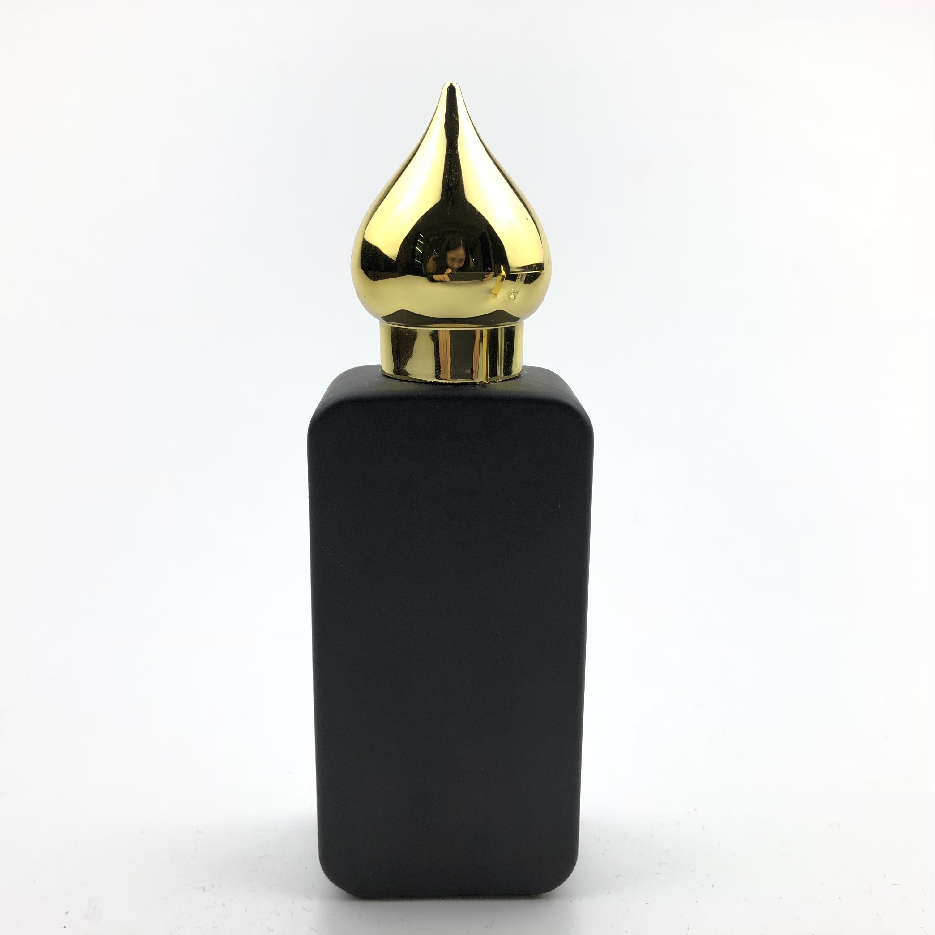 50ml black gold hot empty manufacture empty wholesale perfume bottles