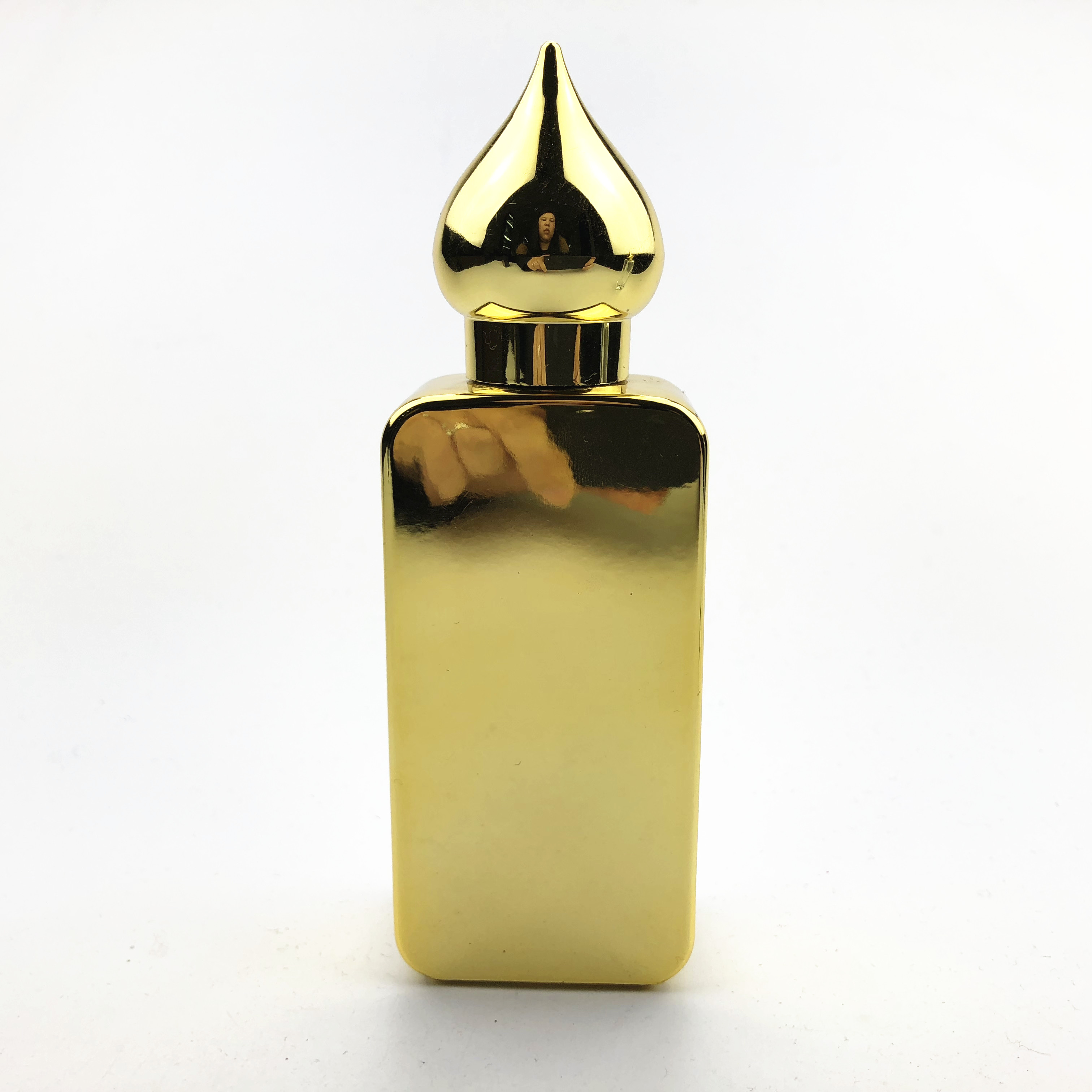 50ml black gold hot empty manufacture empty wholesale perfume bottles