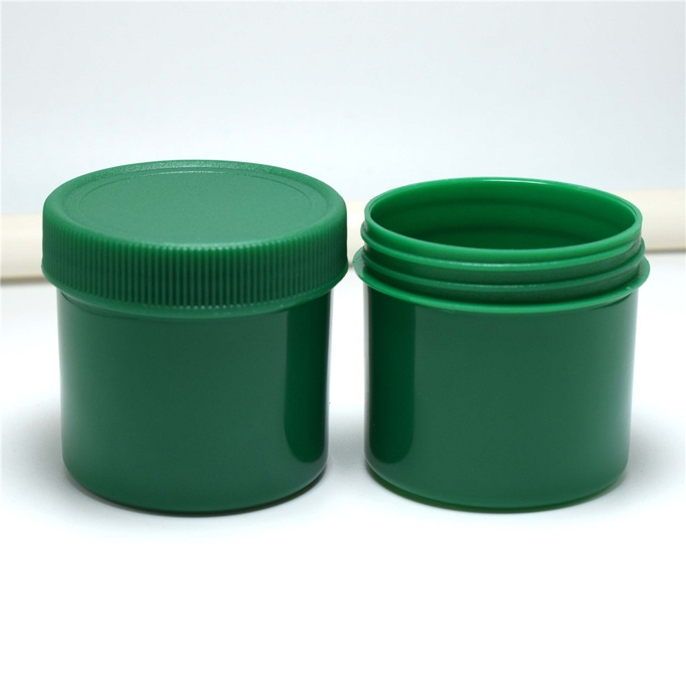 50ml cosmetic container makeup skin care sample jar PS clear plastic jar