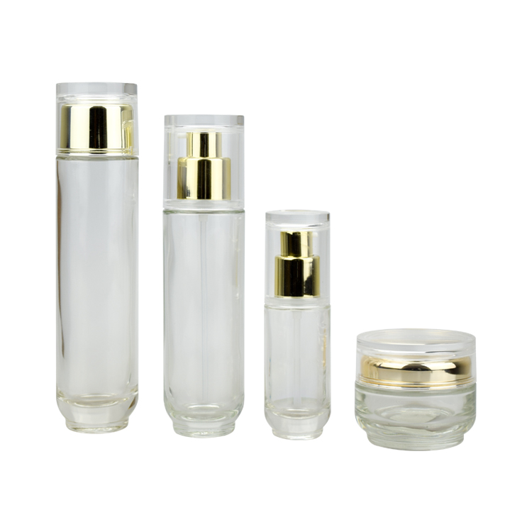 50ml cosmetic cream jar night cream cosmetic jar 50ml clear glass cosmetic jar