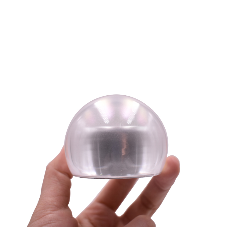 50ml cosmetic jar acrylic round jar high end luxury bulb shape acrylic jar