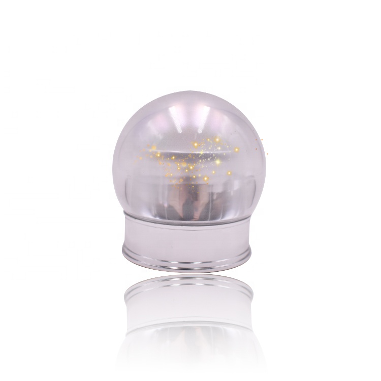 50ml cosmetic jar acrylic round jar high end luxury bulb shape acrylic jar