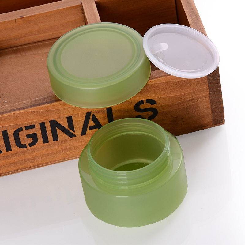 50ml cosmetic jars plastic jar cosmetic frosted cosmetic jar