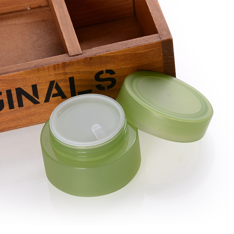 50ml cosmetic jars plastic jar cosmetic frosted cosmetic jar