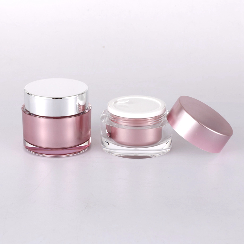 50ml custom eco friendly wholesale luxury empty acrylic cosmetic jar