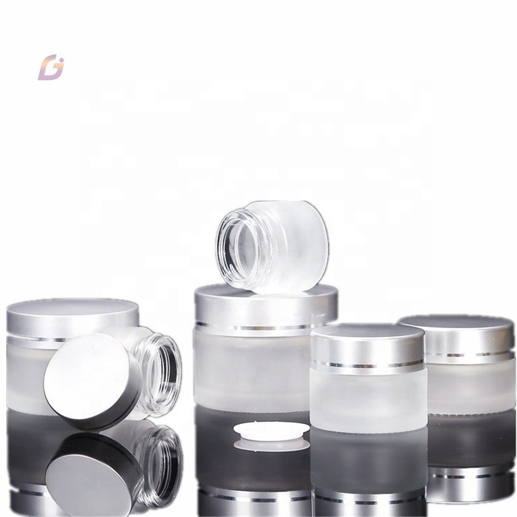 50ml custom luxury cosmetic glass jar