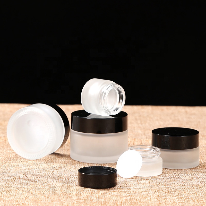 50ml custom luxury cosmetic glass jar