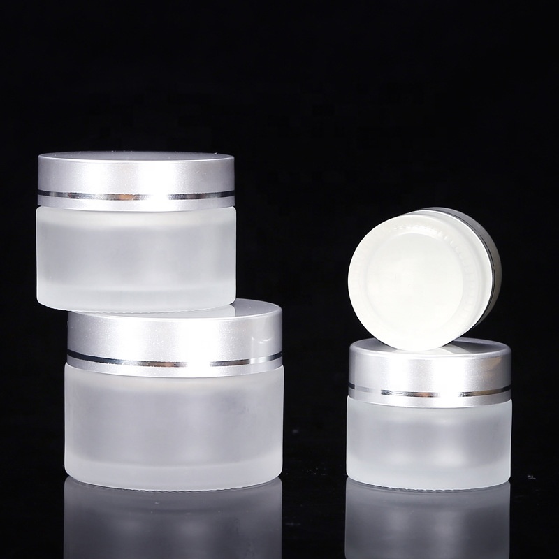 50ml custom luxury cosmetic glass jar