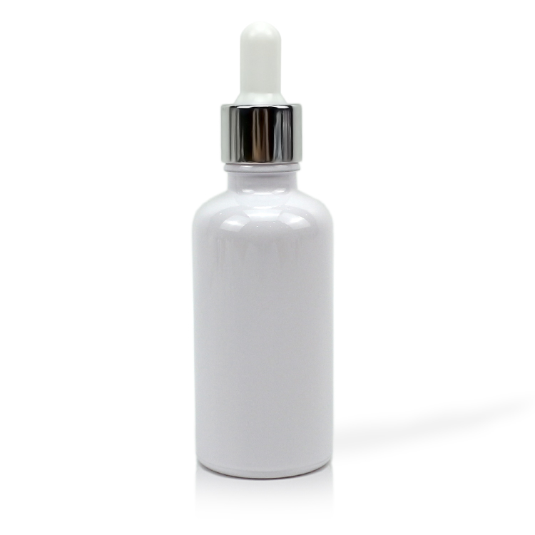 50ml dropper glass bottle cosmetic glass jar luxury cosmetic packaging serum bottle for skin care packaging