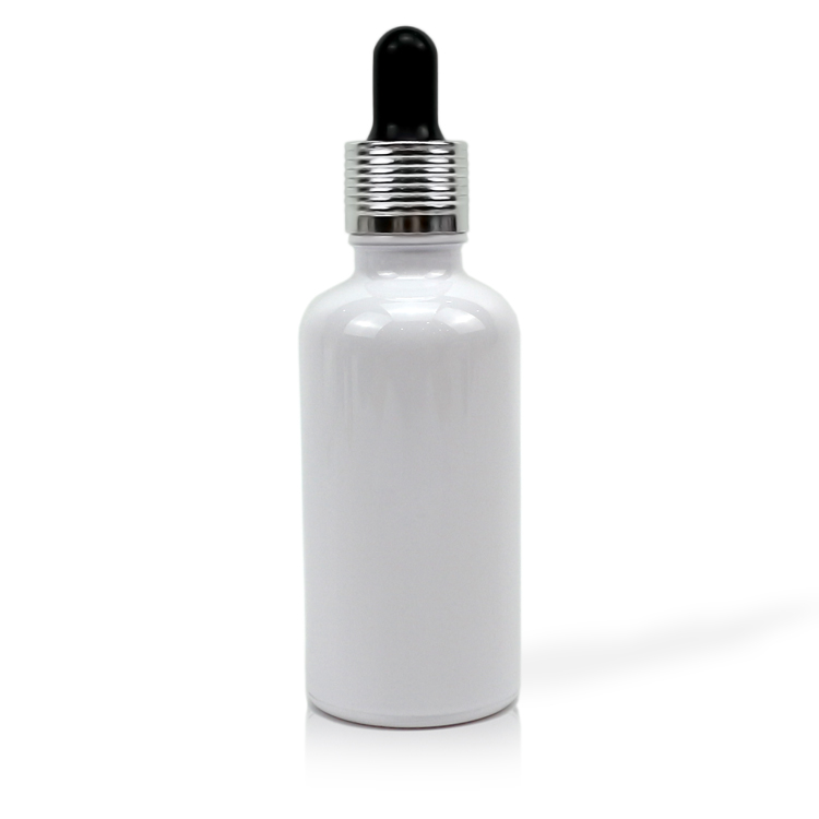 50ml dropper glass bottle cosmetic glass jar luxury cosmetic packaging serum bottle for skin care packaging