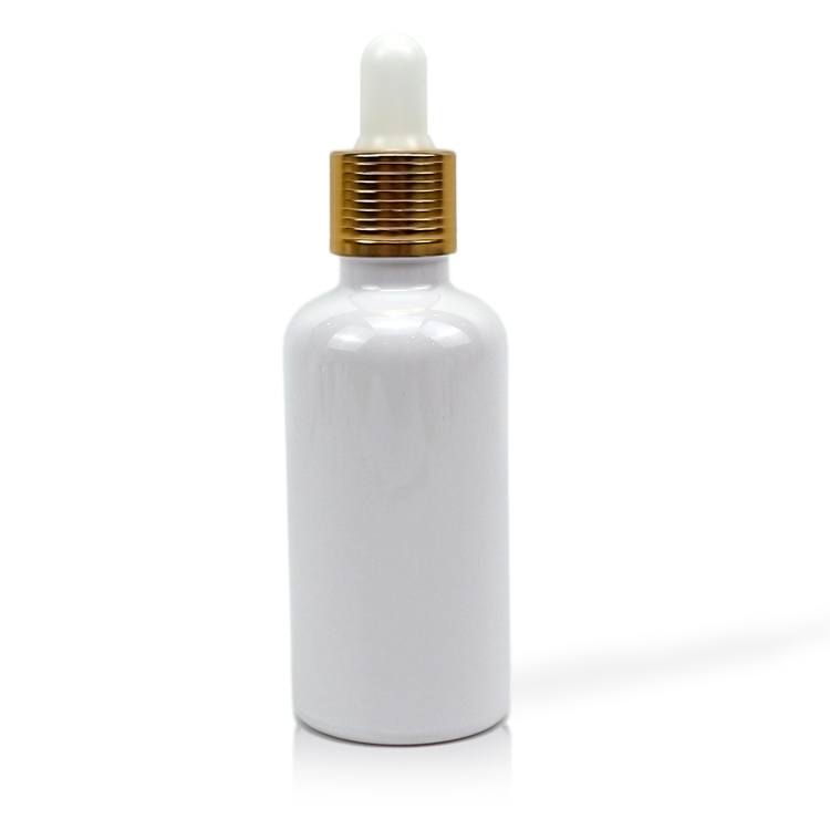 50ml dropper glass bottle cosmetic glass jar luxury cosmetic packaging serum bottle for skin care packaging