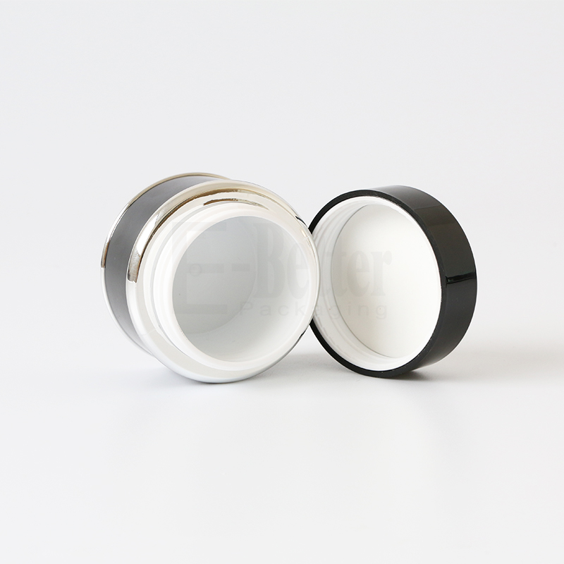 50ml empty body cream packaging plastic cosmetic jar