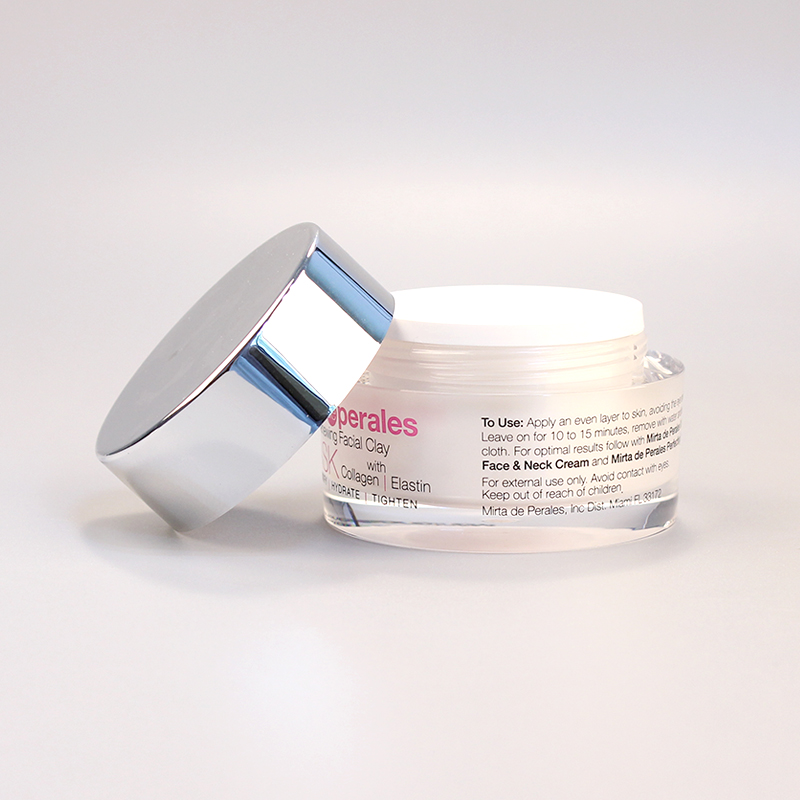 50ml free sample custom new plastic cosmetic jars and lids