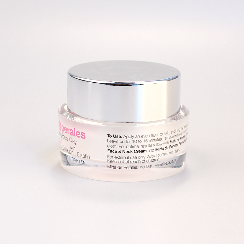 50ml free sample custom new plastic cosmetic jars and lids