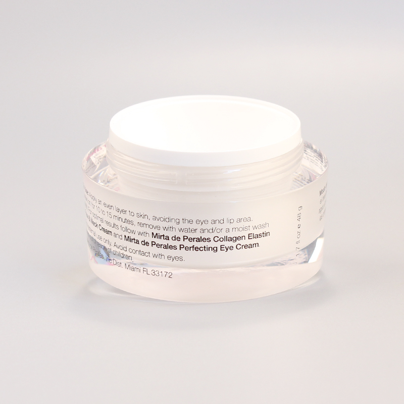 50ml free sample custom new plastic cosmetic jars and lids