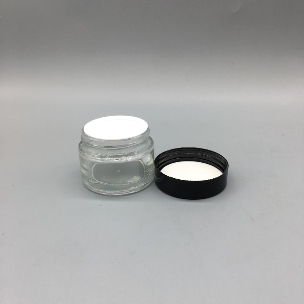 50ml glass cosmetic bottle jar