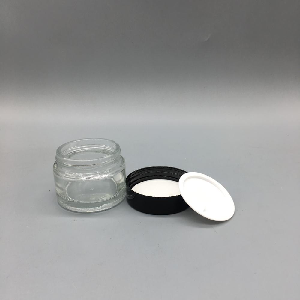 50ml glass cosmetic bottle jar