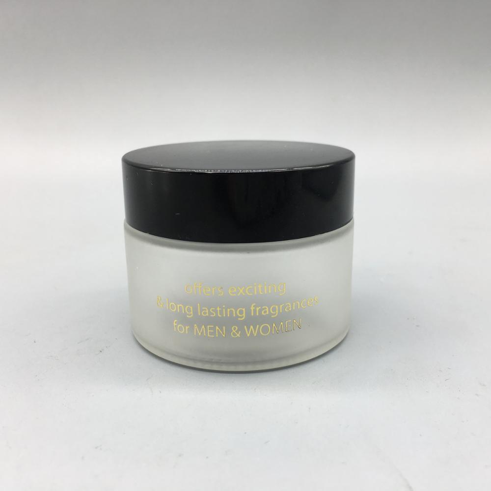 50ml glass cosmetic bottle jar
