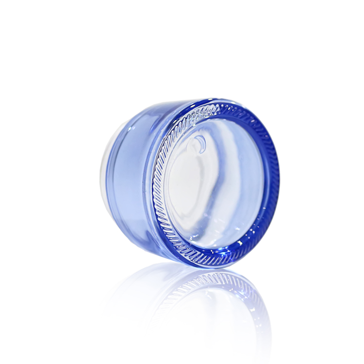 50ml glass cosmetic cream packaging jar customized cosmetic glass bottle glass jars and bottle jars