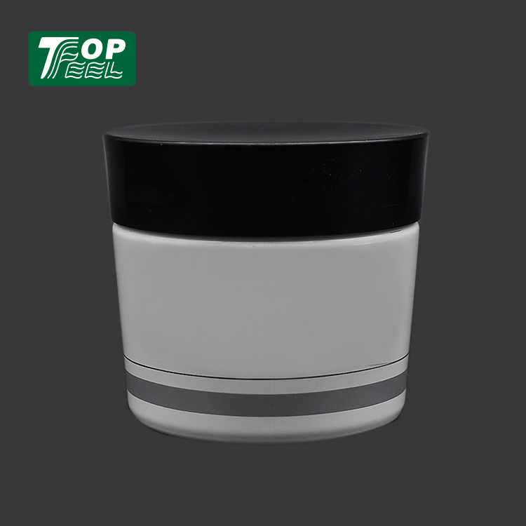 50ml glass cream jar 15ml PP plastic cream jar