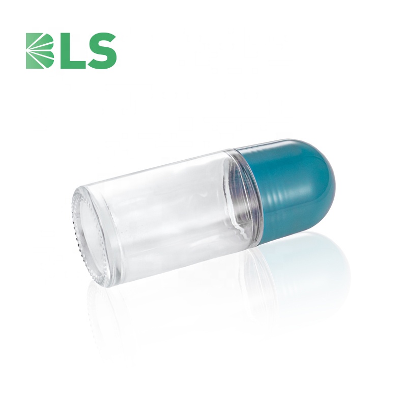 50ml glass roll on bottle deodorant roll on bottle glass