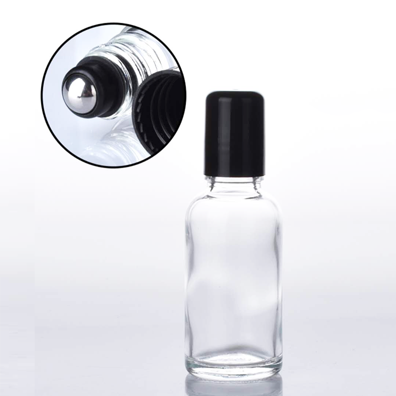 50ml glass roll on deodorant bottle glass deodorant roll on bottle/roll on bottles 50 mls 30 ml roll on bottles/roller bottles