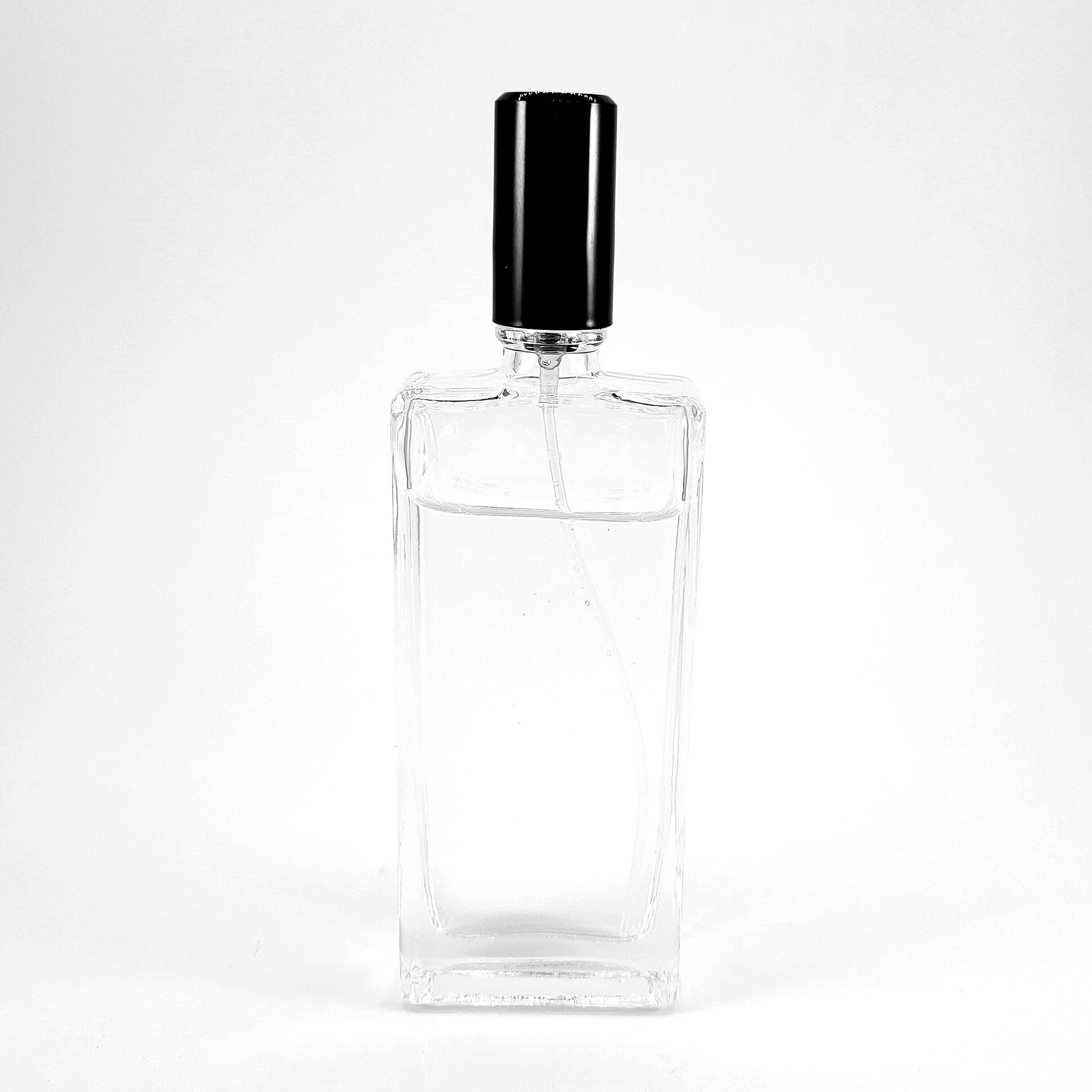 50ml high premium quality square glass perfume bottle wholesale perfume bottle 50ml spray