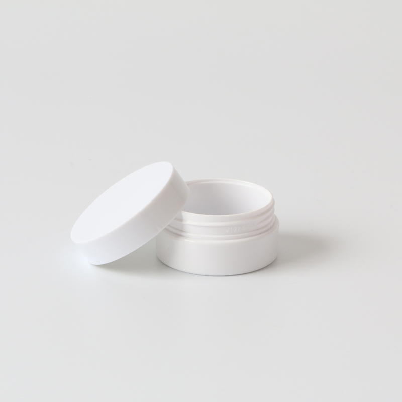 50ml high quality clear pet food packaging jar with screw cap