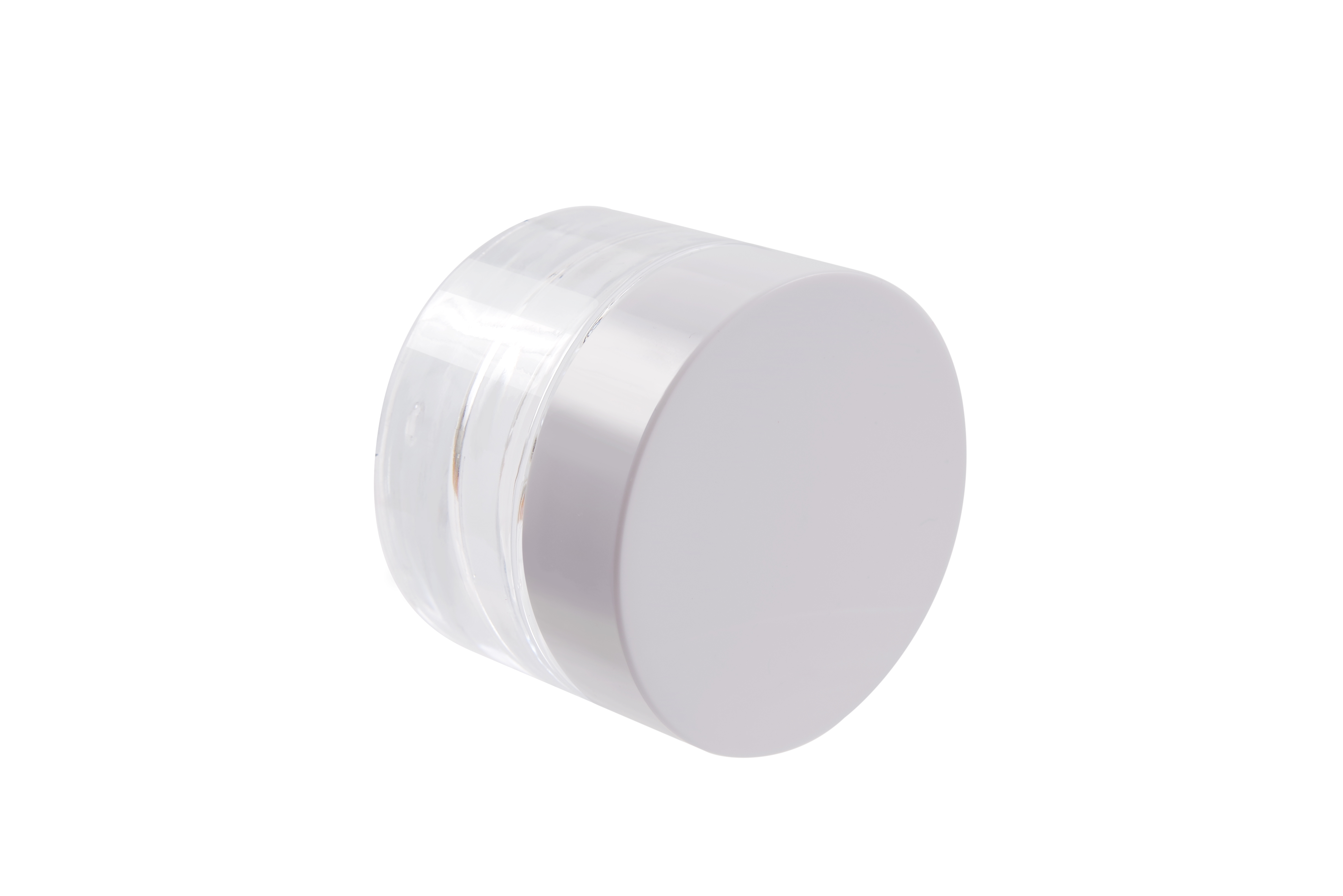 50ml luxury Cosmetic Eye Cream Glass Jar with Plastic Cap