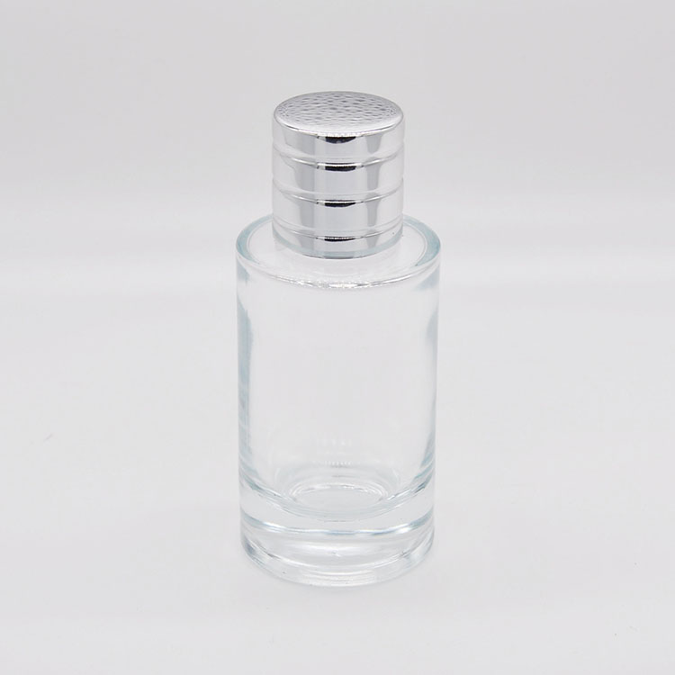 50ml luxury glass perfume bottle with magnetic cap and outer packaging to send friends preferred