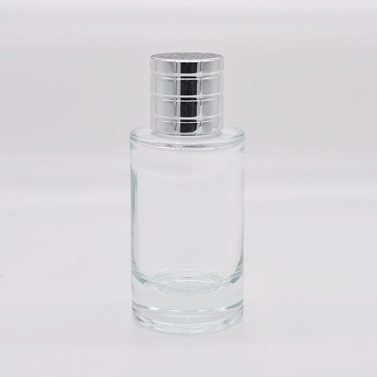 50ml luxury glass perfume bottle with magnetic cap and outer packaging to send friends preferred