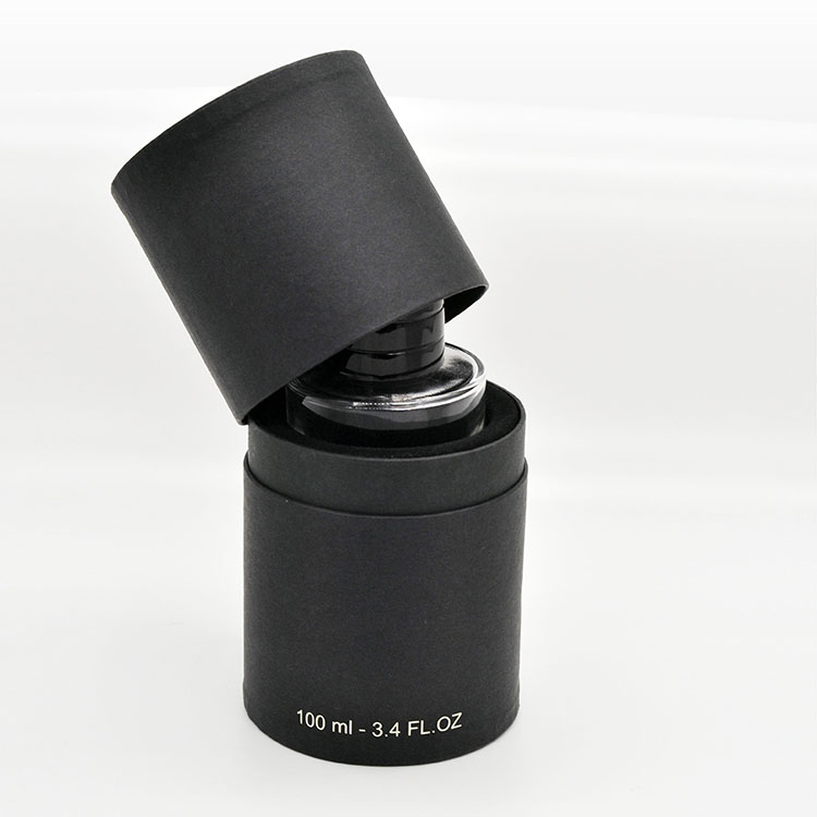 50ml luxury glass perfume bottle with magnetic cap and outer packaging to send friends preferred