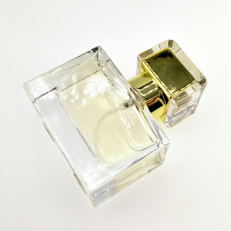 50ml luxury square perfume glass bottle supplier