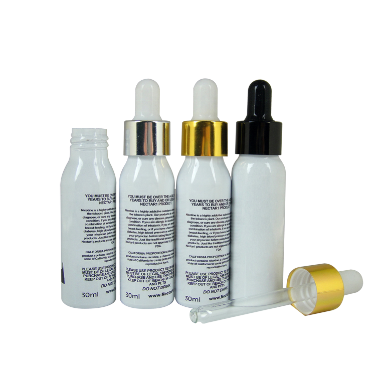 50ml oil aluminum dropper bottle cbd oil drops cbd oil jar cbd wax container