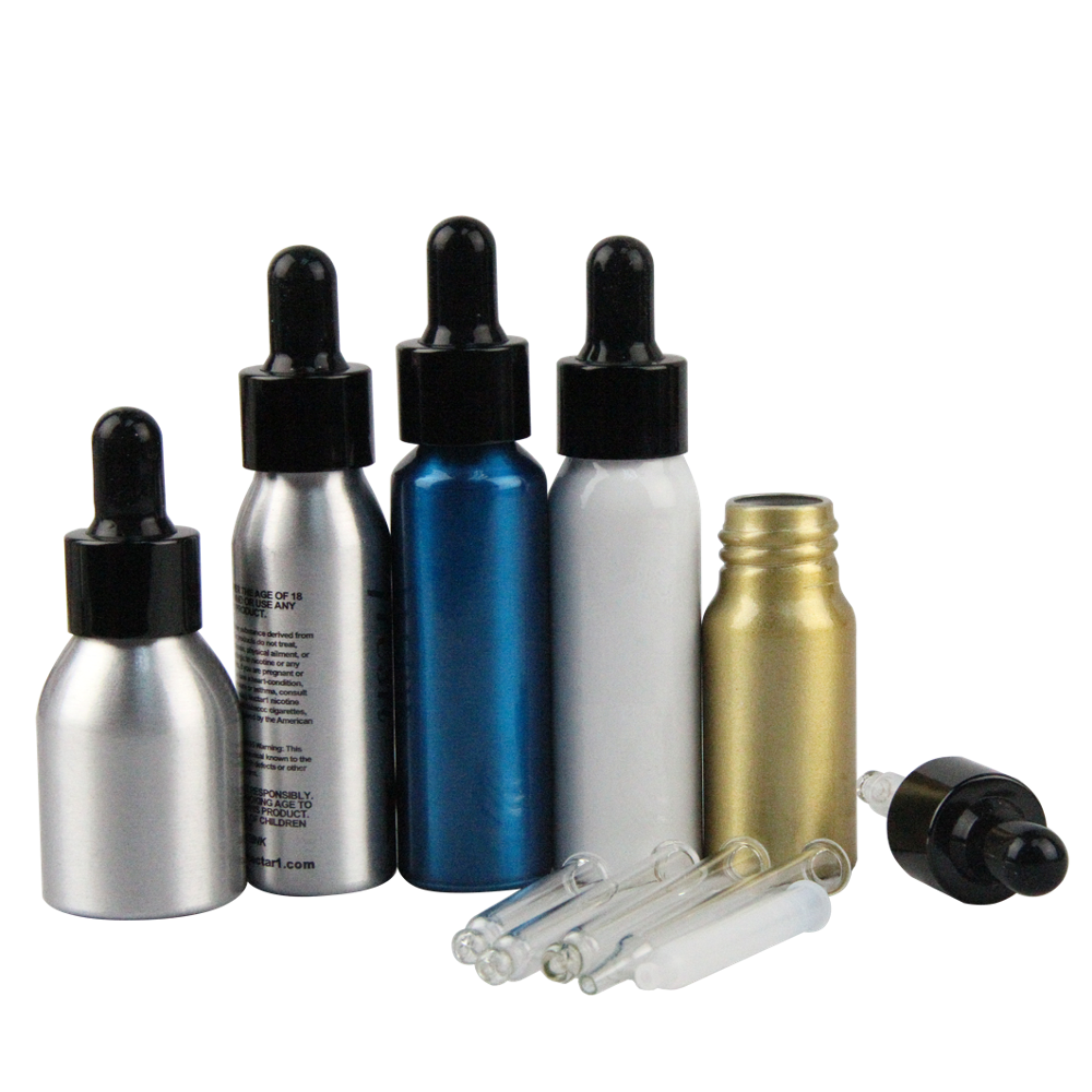 50ml oil aluminum dropper bottle cbd oil drops cbd oil jar cbd wax container