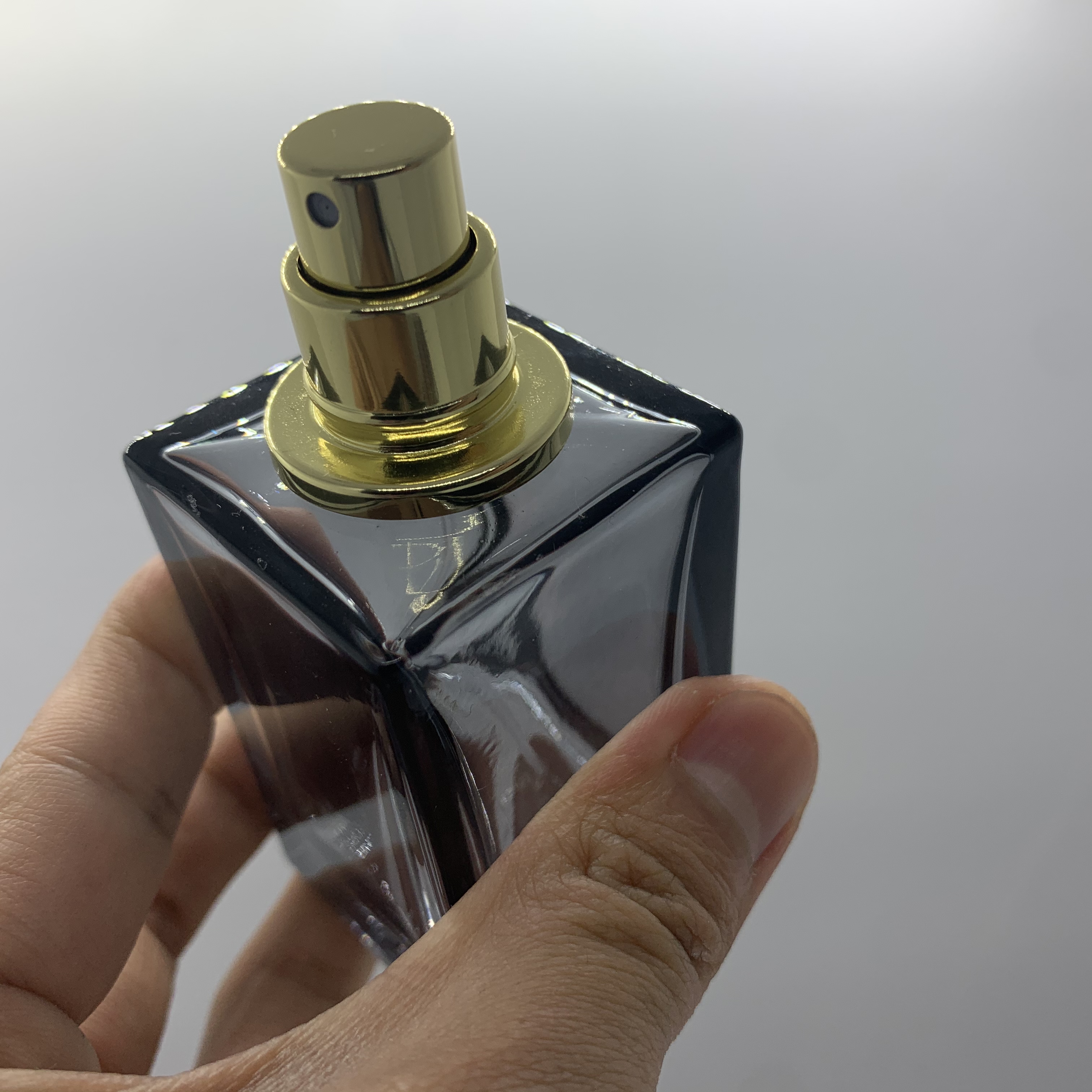 50ml perfume bottle custom perfume bottle crystal perfume bottle free sample 2021 wholesale