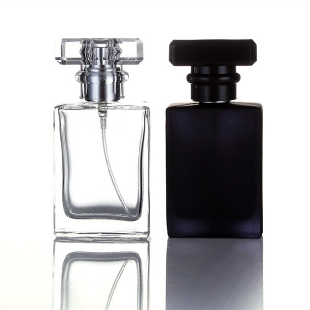 50ml perfume glass bottle with sprayer/empty bottle perfume wholesale